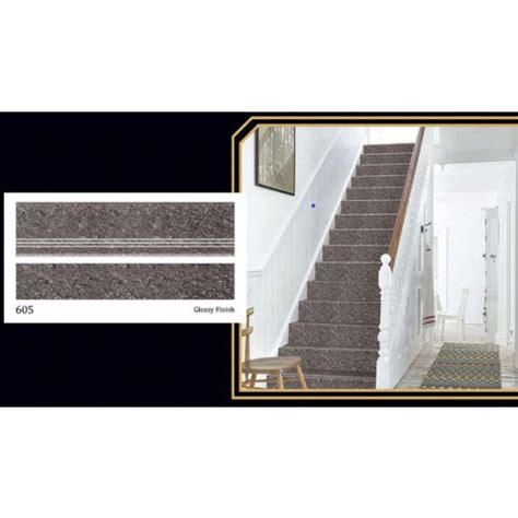 Vitrified Double Charge Stair Tiles Thickness 10 12 Mm At Rs 400 Set