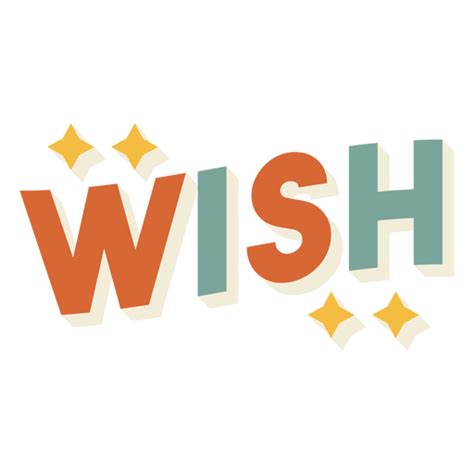 Wish Quote Sparkly Sign Png And Svg Design For T Shirts