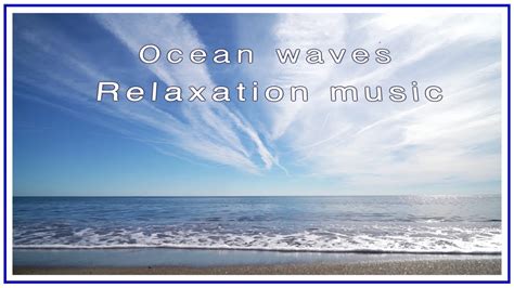 Ocean Waves Relaxing Music For Studying Hour K Video Youtube