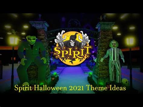 Roblox Spirit Halloween 2021 Ideas By Dev Bill YouTube