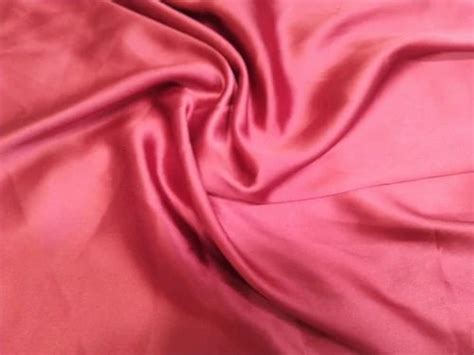 Plain Solids Polyester Japan Satin Fabric At Rs Meter In Surat