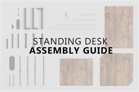 FEZIBO Standing Desk Assembly