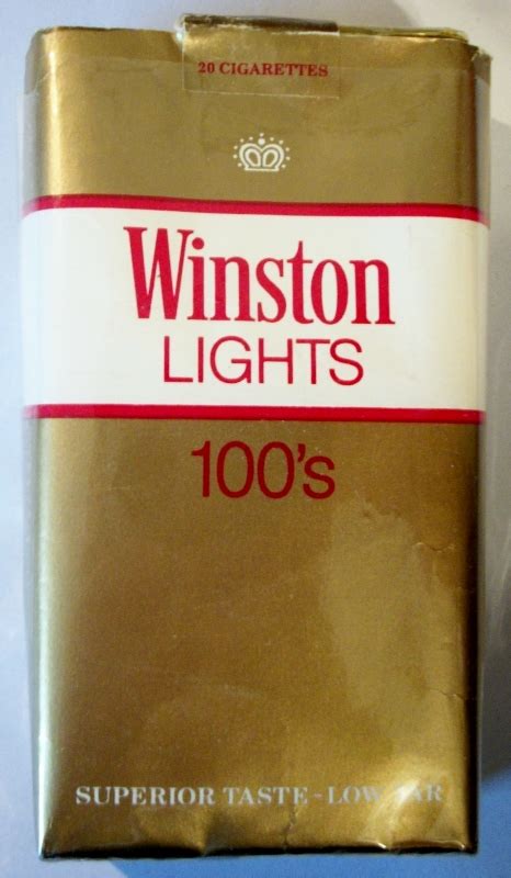 Winston Lights 100s F2 466×800 Cigarette Collector