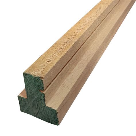 Mullion 75mm X 63mm Red Hardwood Woodlands Diy Store