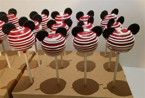 Mickey Mouse Cake Pops Cake Pop Bouquet Mickey Mouse Cake Cake Pops