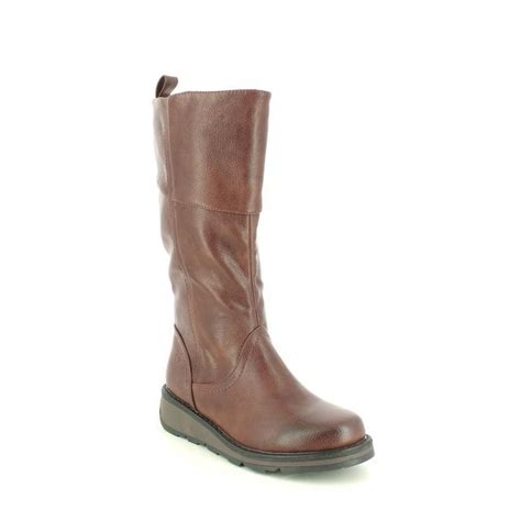 Heavenly Feet Robyn 3 Chocolate Brown Womens Knee High Boots 1501 20