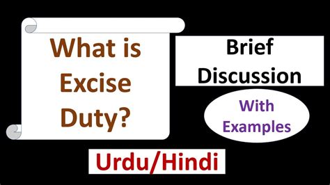 What Is Excise Duty Definition Nature Imposed On Which Products Excise