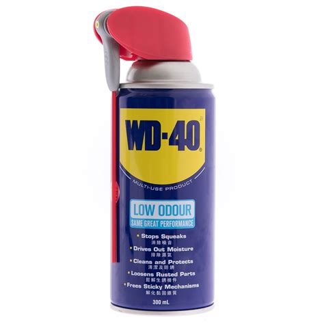 Wd 40 多功能除銹潤滑劑 微氣味 附專利活動噴嘴 300ml｜五金工具｜特力屋．特力屋線上購物