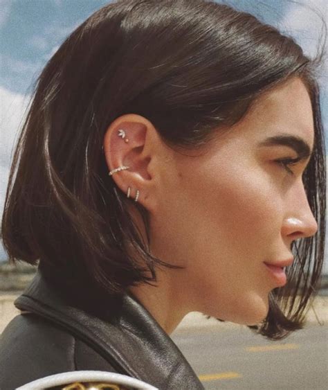 Pin By Leonie Sziedat On Frisuren In 2024 Earings Piercings Ear