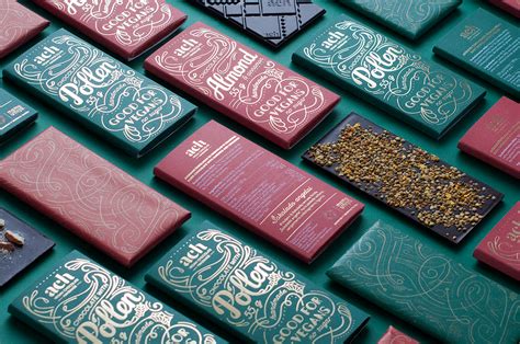 Creating Unique Typography For Festive Vegan Chocolate Bars — The Dieline Packaging And Branding