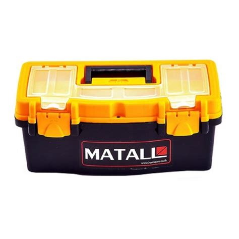 Homepro Matall Tool Box Professional Plastic Hl3078 12 W30xd15xh125 Cm Blackyellow