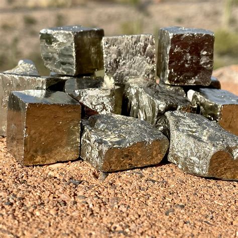 Pyrite Cube Iron Pyrite Mineral Specimen Pyrite Crystal Etsy