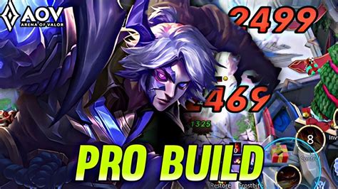 AOV ERROL GAMEPLAY PRO BUILD ARENA OF VALOR YouTube