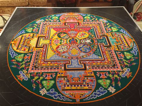 Akshobhya Sand Mandala 2017 The Jindhag Foundation