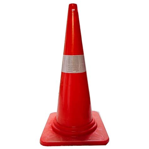 Orange Soft Pvc Traffic Cone For Road Safety At Rs Piece In New