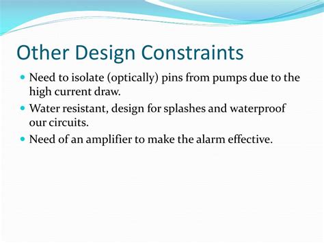 PPT - Design Constraints Analysis PowerPoint Presentation, free ...