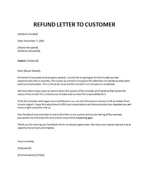 Returning Customer Email Template