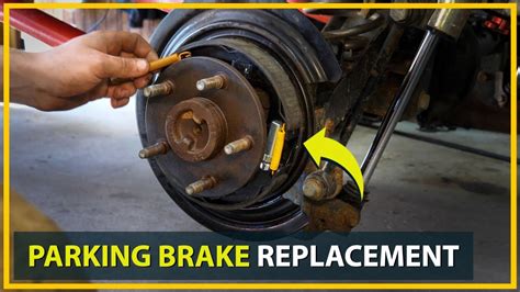 How To Replace Parking Emergency Brake Youtube