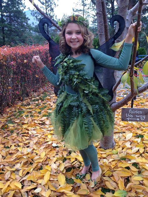 Homemade Woodland Fairy Costume