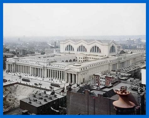 Grand Opening Of Penn Station New York City 1910 Lykens Valley