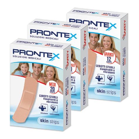 Cerotti Grandi Skin Strips Sterili Traspiranti E Resistenti Prontex