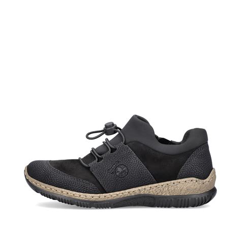 Rieker Damen Slipper Tiefschwarz Artikelnummer N X