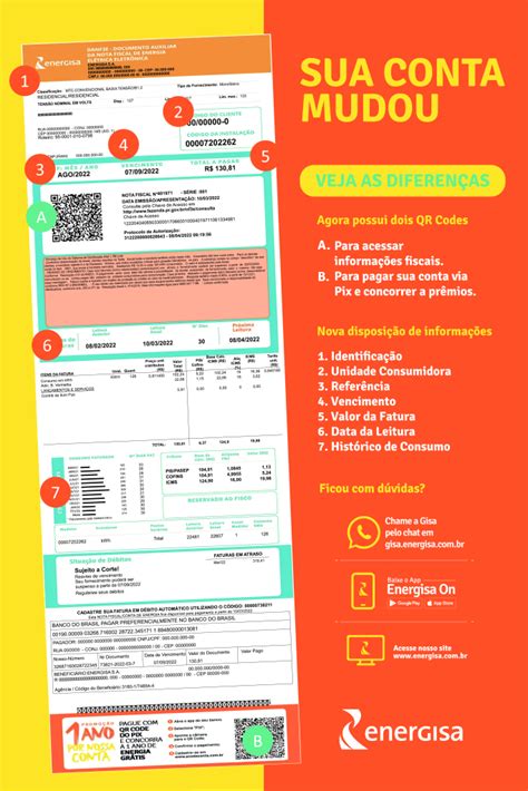 Mudança no layout da conta de energia dá mais segurança ao cliente