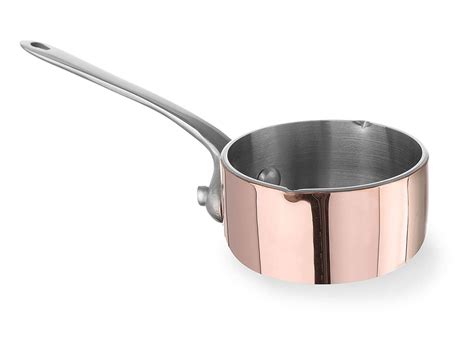 Mini Casserole Saucière Inox Et Cuivre 5 Cm Meilleur Du Chef