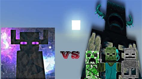 Diamond Ender Colossus Vs Titan Mobs Minecraft Bedrock Mob Battle