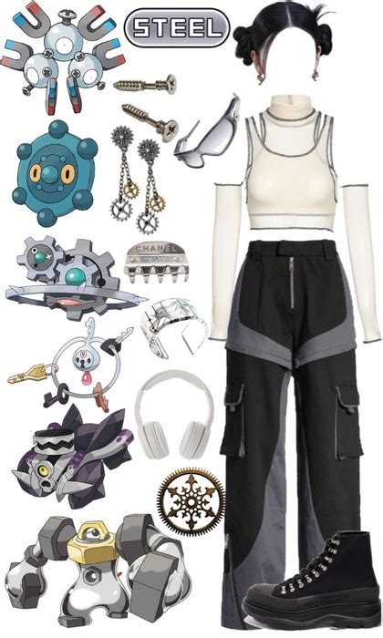 Steel Type Pokémon Gym Leader Outfit Shoplook