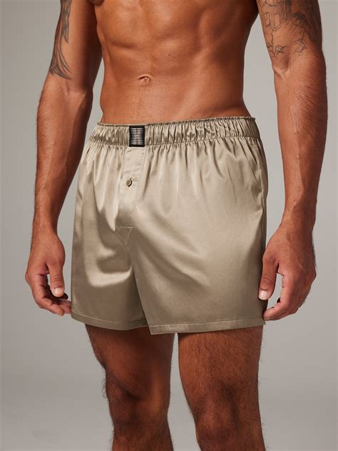 Savage X Satin Boxers In Brown Nude SAVAGE X FENTY Germany