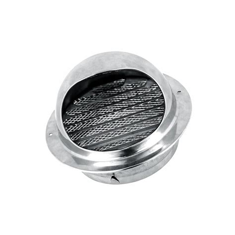 Stainless Steel Air Vent Outlet Caps With Built In Mesh Screen Vent