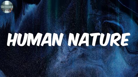 Human Nature Lyrics Mikhala Jené Youtube