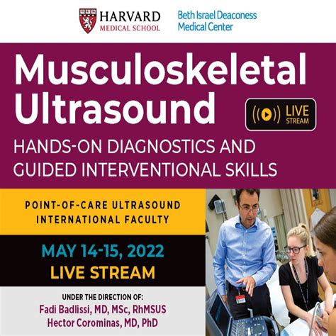 Harvard Musculoskeletal Ultrasound Hands On Diagnostics And Guided