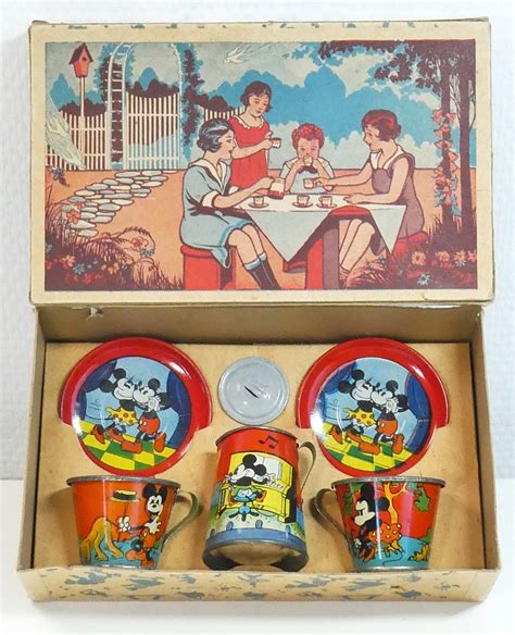 Walt Disney S Blikken Mickey Mouse Kinderservies In