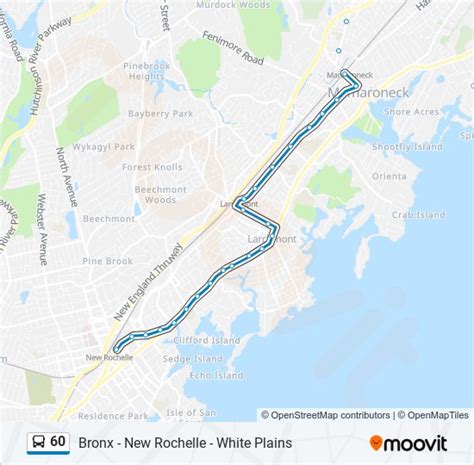 Ruta 60 Horarios Paradas Y Mapas New Rochelle Actualizado