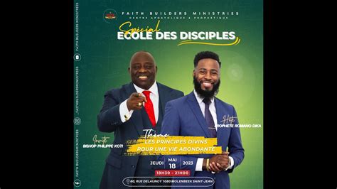 FBM Ecole Des Disciples Les Principes Divins Pour Une Vie Abondante