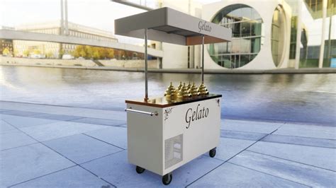 Tekn Italias Brand New Game Changing Luxury Vintage Food Cart Ki One