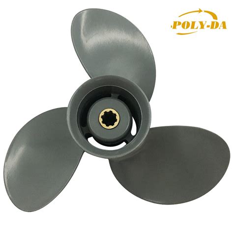 8 20 Hp 9 1 4x10 Outboard Boat Marine Aluminum Propeller Matched For Honda Engine 58130 Zv4