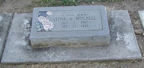 Letha Ann Decker Mitchell Find A Grave Memorial