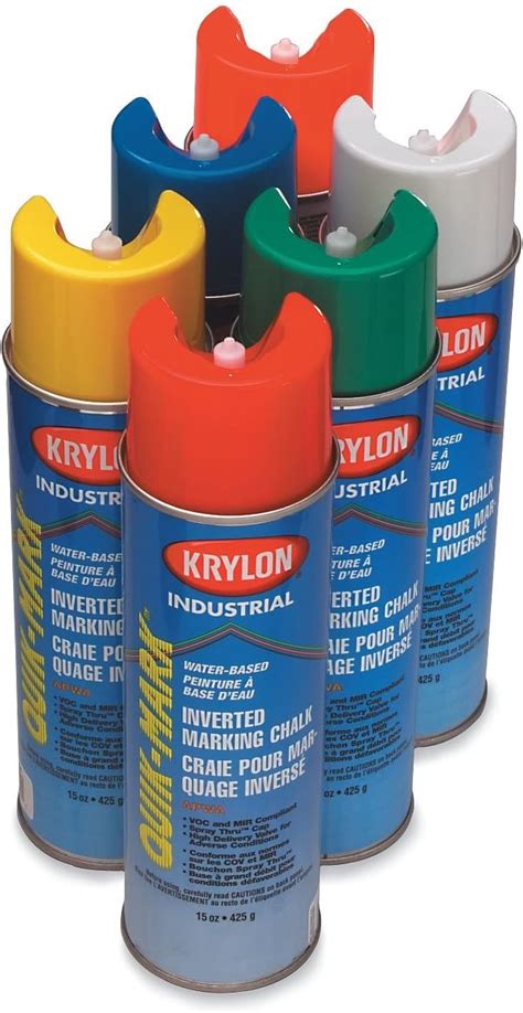 Amazon Krylon Industrial Kwbc A Quik Inverted Marking Chalk