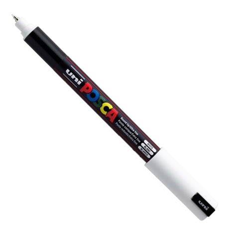 Marqueur Argent Posca pointe extra fine calibrée 0 7 mm PC1MR Uni