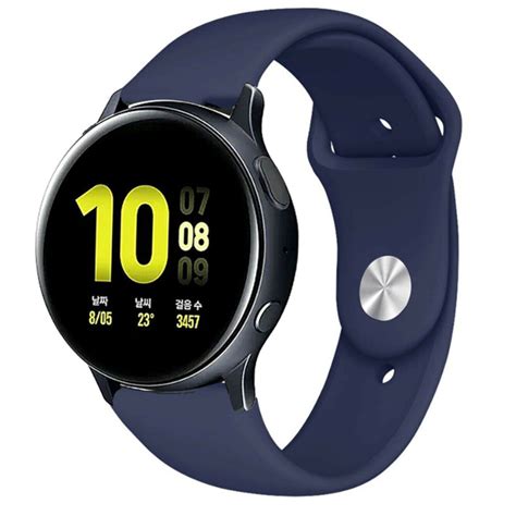 Samsung Galaxy Watch Active Sport Band Donkerblauw Smartwatchbanden Nl