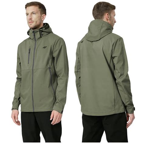 Kurtka męska 4F przejściowa trekkingowa SOFTSHELL NeoDry 8000 S