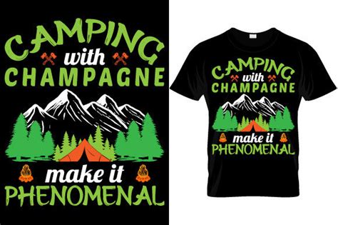 Camping T Shirt Designs Bundle Bundle · Creative Fabrica