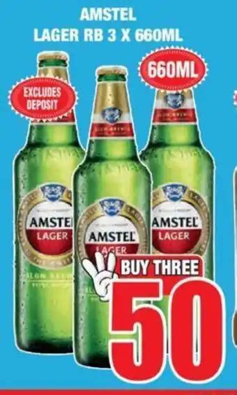 Amstel Lager Rb X Ml Offer At Boxer Liquors