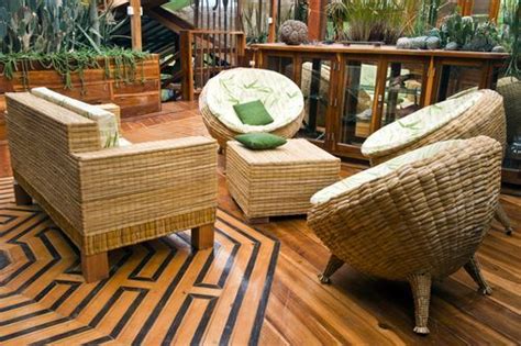 Bamboo Furniture Bring Home The Sheen Of Nature Outdoor Bamboo