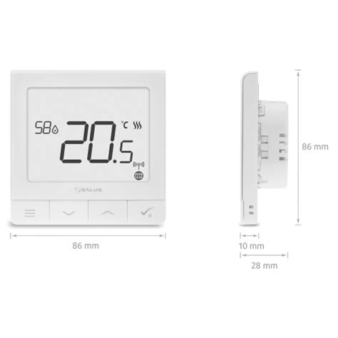 SQ610 Quantum Wifi Thermostat SALUS Smart Home