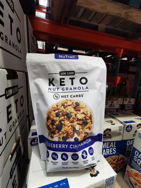 Costco 1449725 Nu Trail Keto Nut Granola Costcochaser