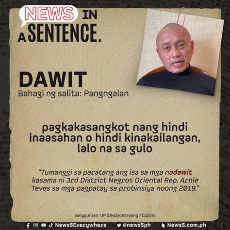 News On Twitter Newsinasentence Bahagi Ng Araw Araw Nating